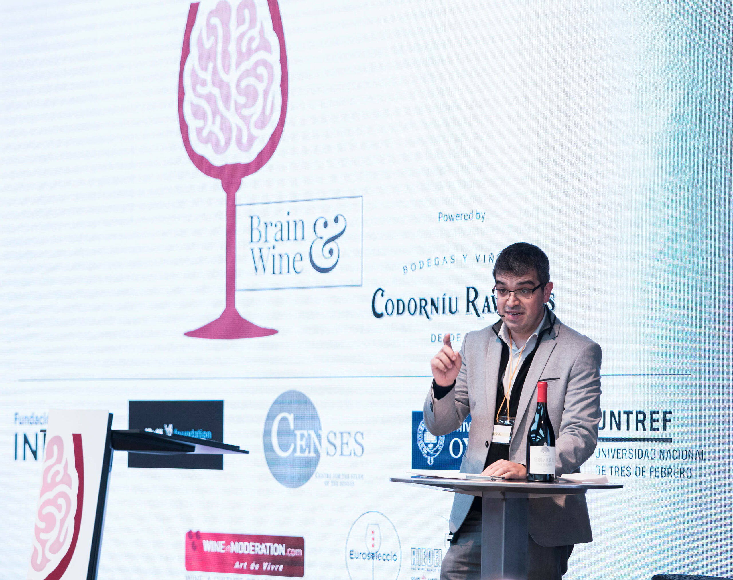 Ferran centelles en Vinos y Mente (brain and wine)